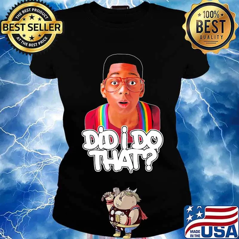 Boy kid did i do that s Ladies tee