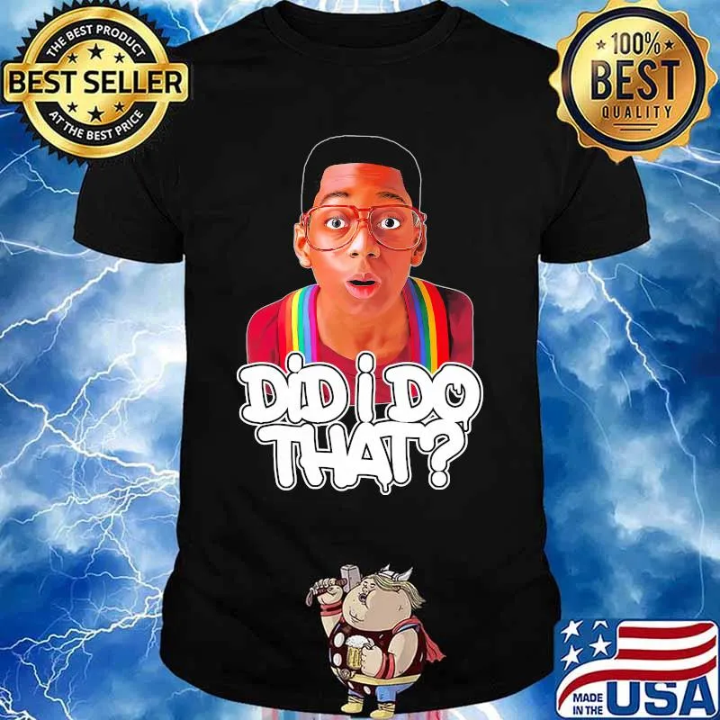 Boy kid did i do that shirt