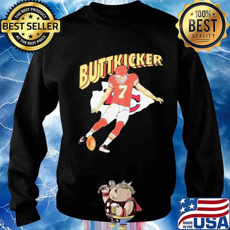 Buttkicker harrison butker 7 kansas city chiefs s Sweater