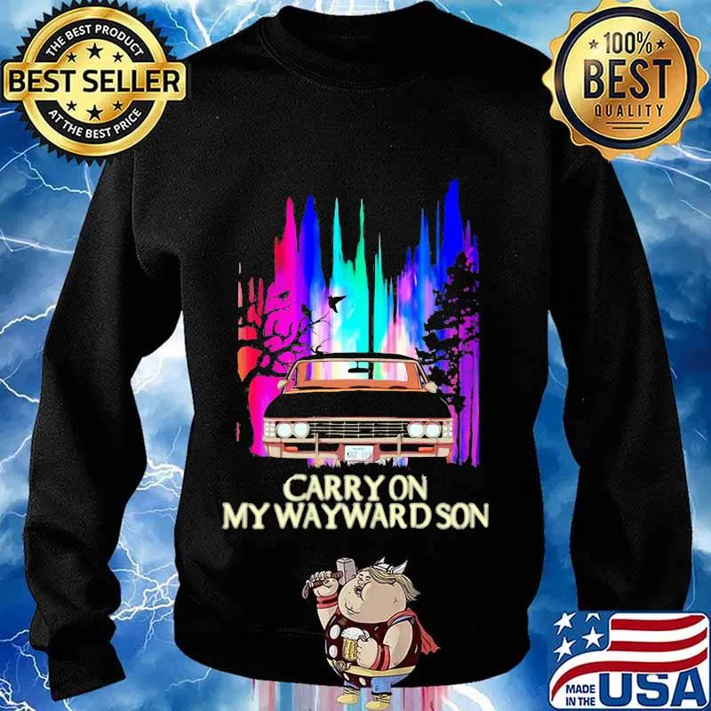 Carry on my wayward son s Sweater