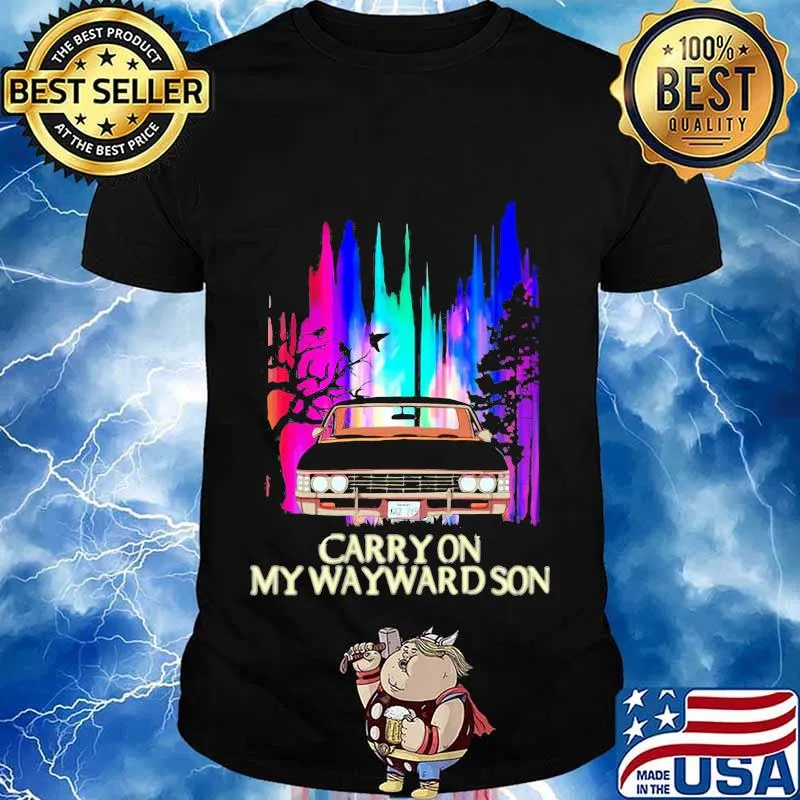 Carry on my wayward son shirt