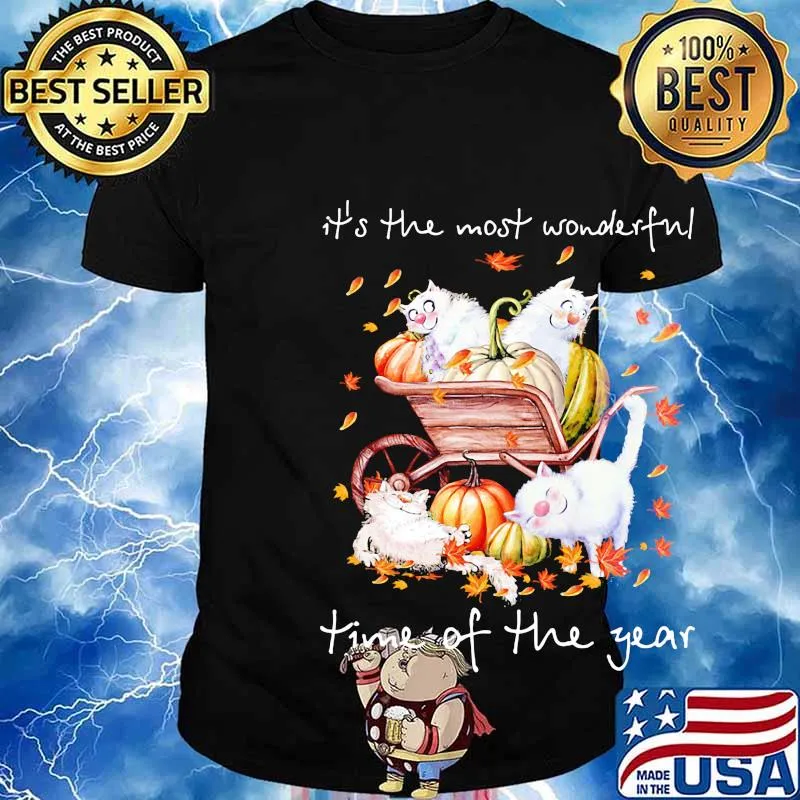 Cats it's the most wonderful time of the year shirt