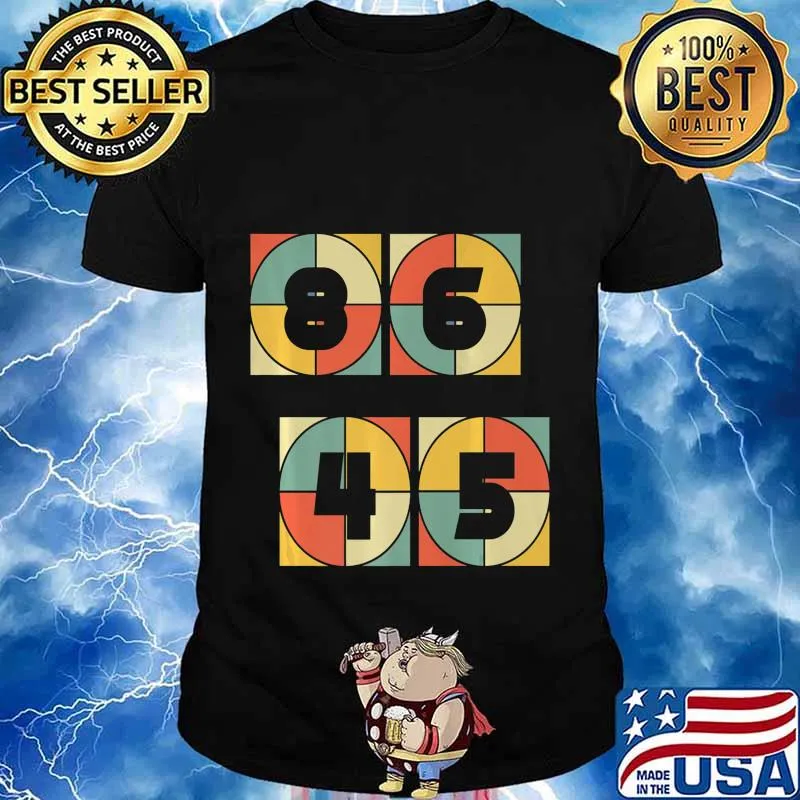 Classic Vintage Style 86 45 Anti Trump Premium T-Shirt