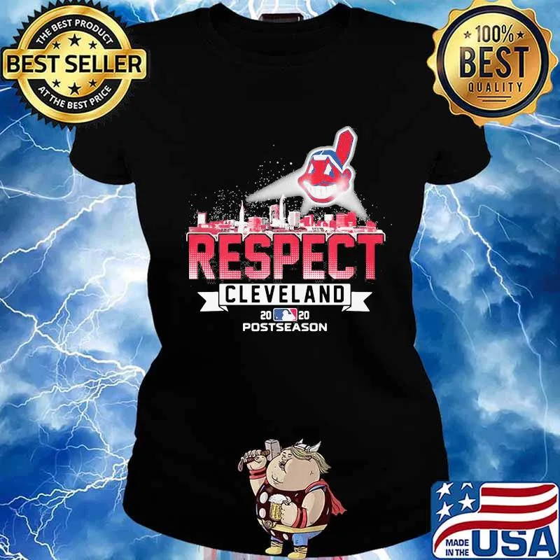 Cleveland indians respect postseason 2020 s Ladies tee