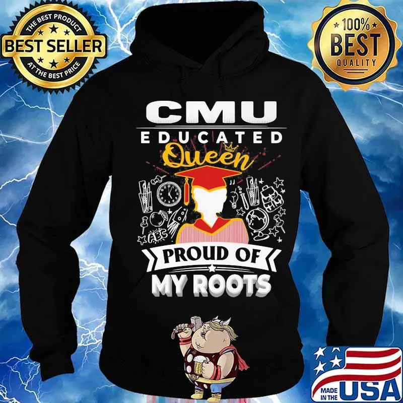 Cmu educated queen proud of my roots s Hoodie