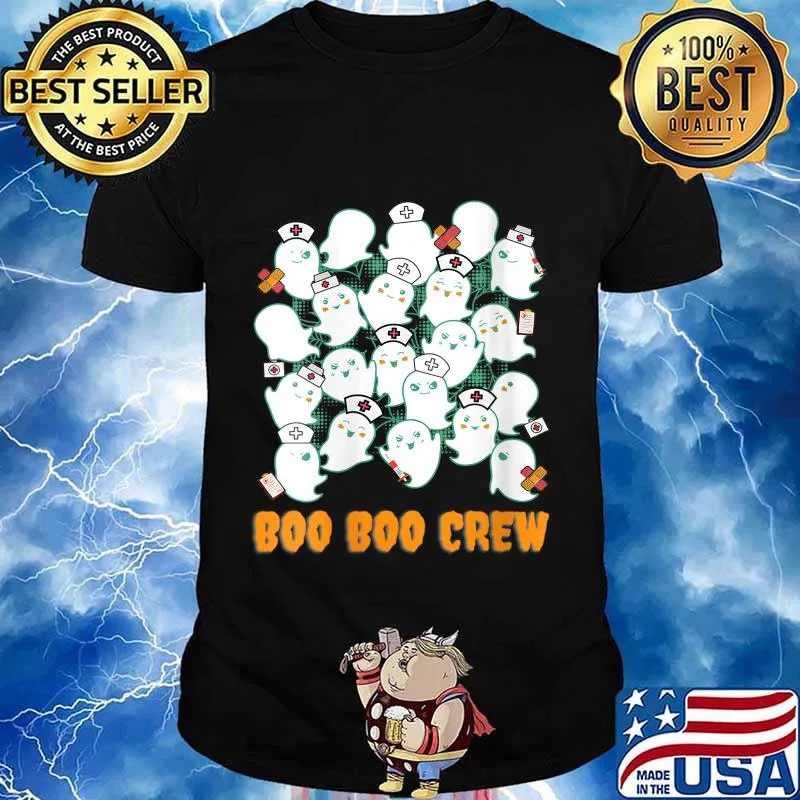 Cute Boo Boo Crew Ghost Nurse shirt