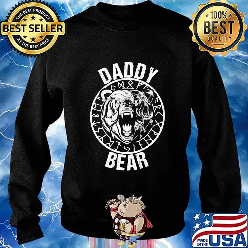 Daddy bear valhalla father's day s Sweater