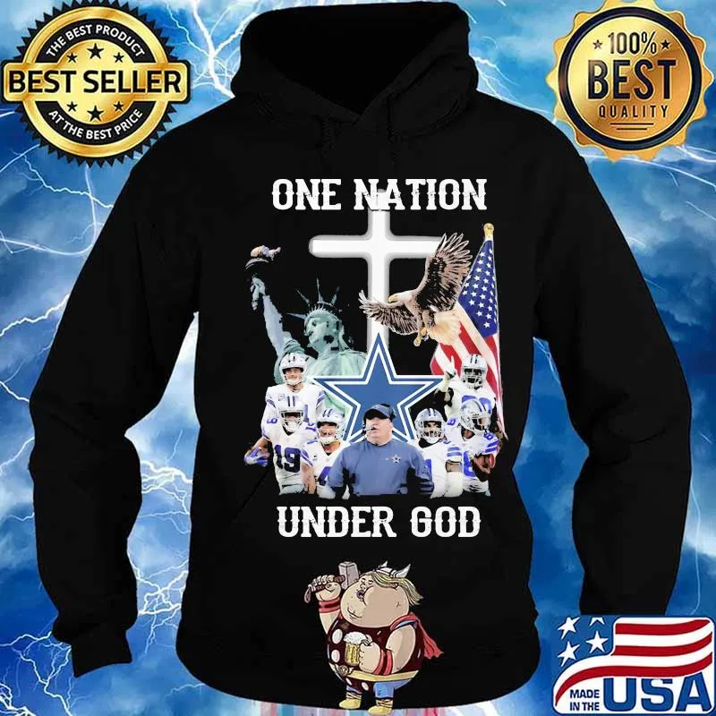 Dallas cowboys one nation under god s Hoodie