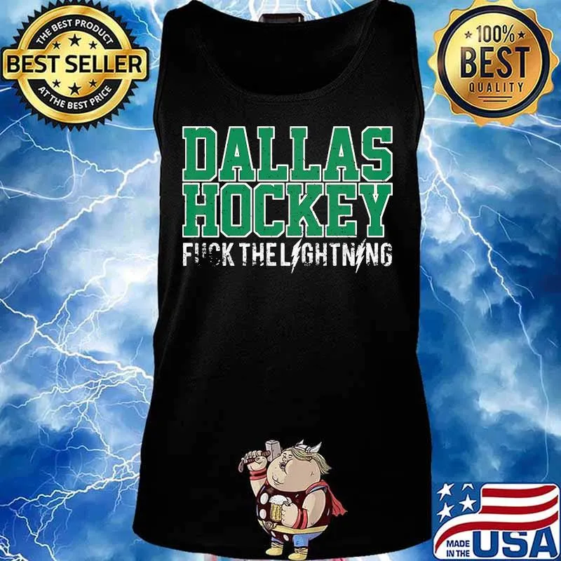 Dallas hockey fuck the lightning s Tank top