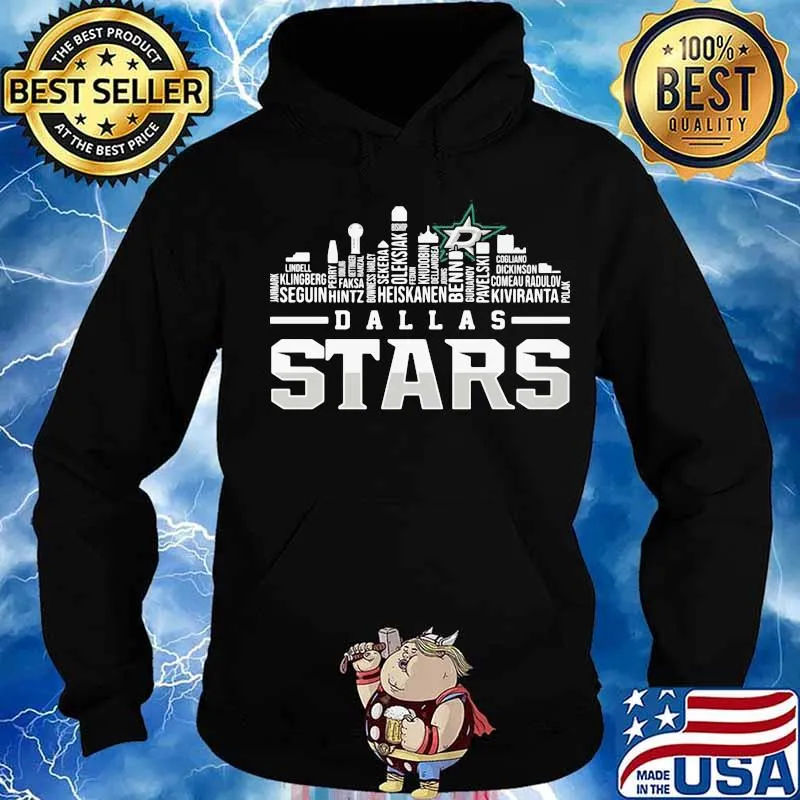 Dallas stars seguin logo city s Hoodie