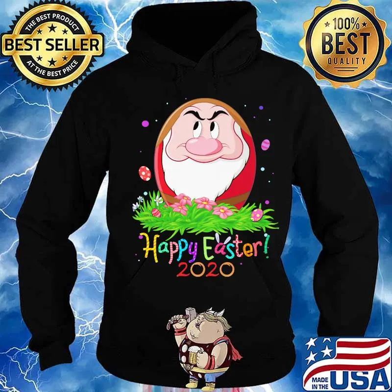 Dopey ferocious happy easter 2020 flowers s Hoodie