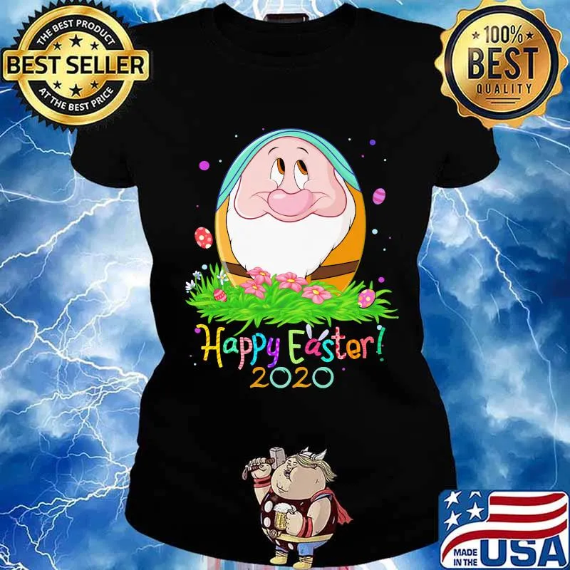 Dopey happy easter 2020 flowers s Ladies tee