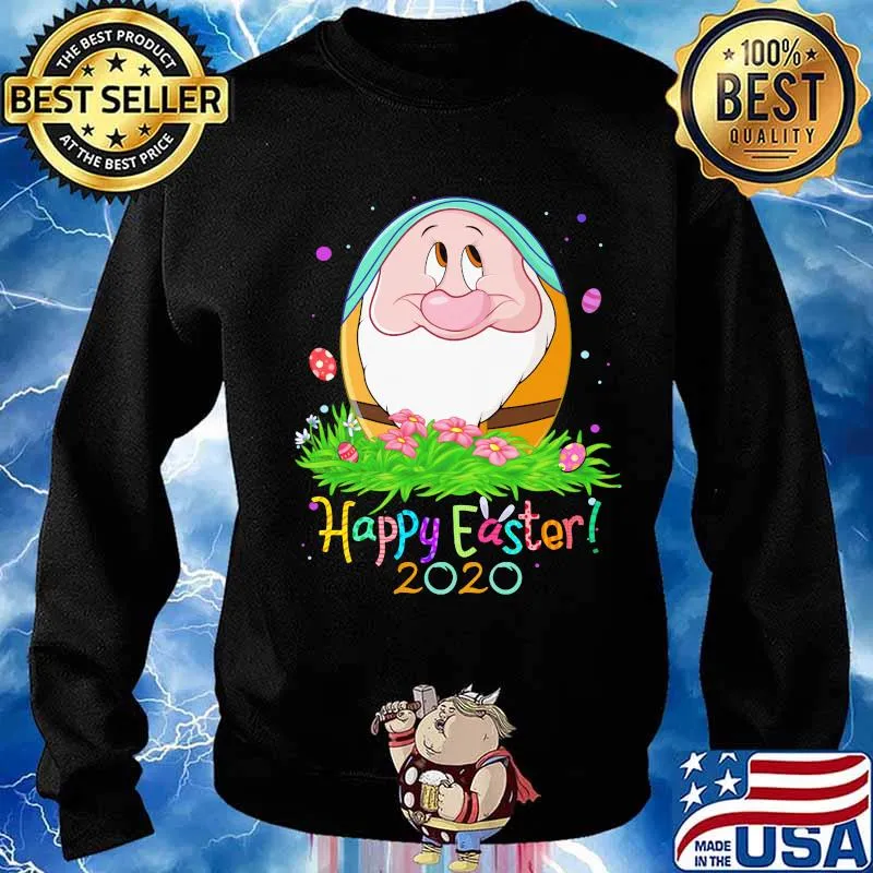 Dopey happy easter 2020 flowers s Sweater