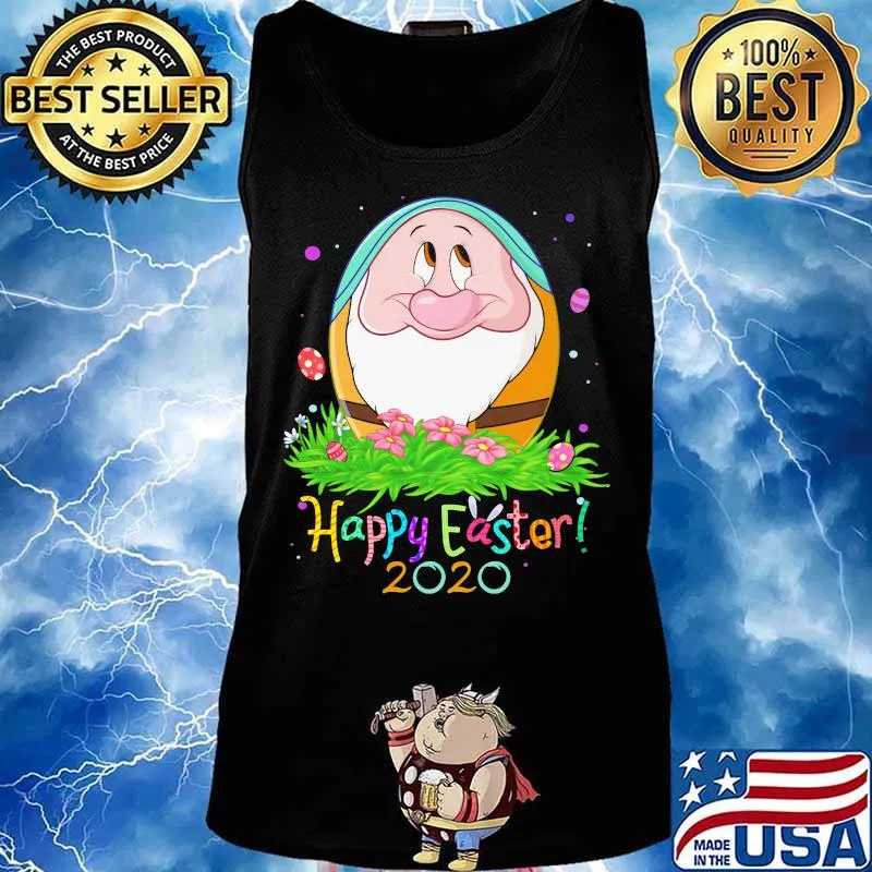 Dopey happy easter 2020 flowers s Tank top