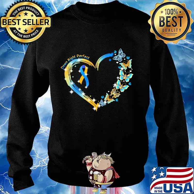 Down right perfect ribbon butterflies heart s Sweater