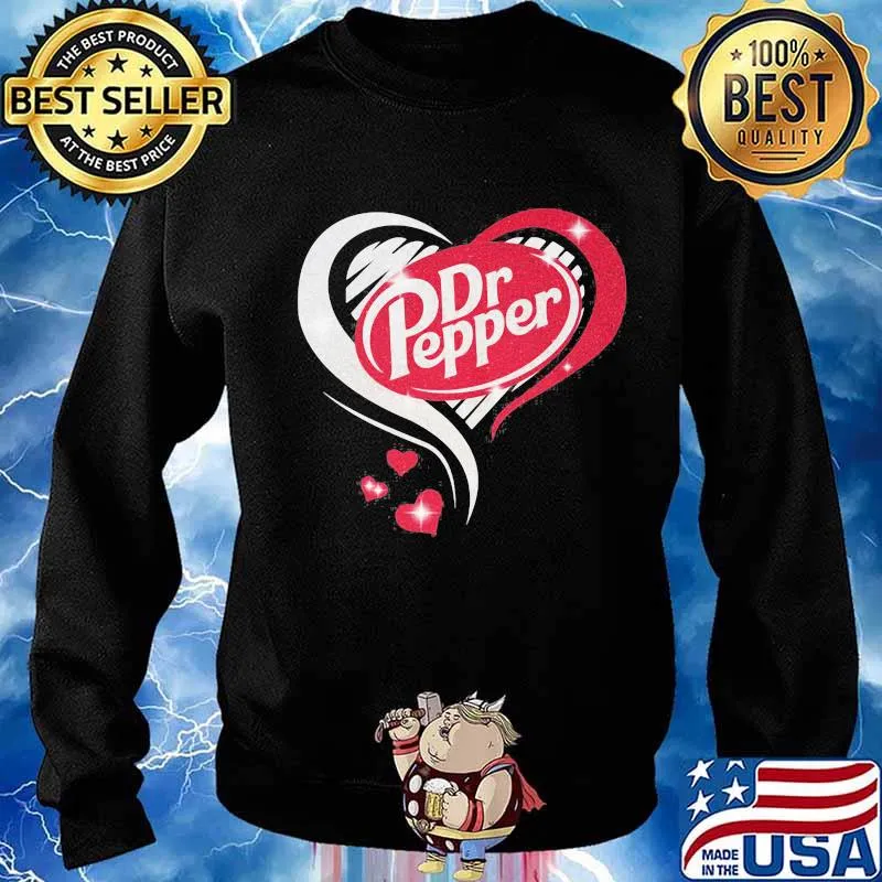 Dr pepper logo hearts diamond s Sweater