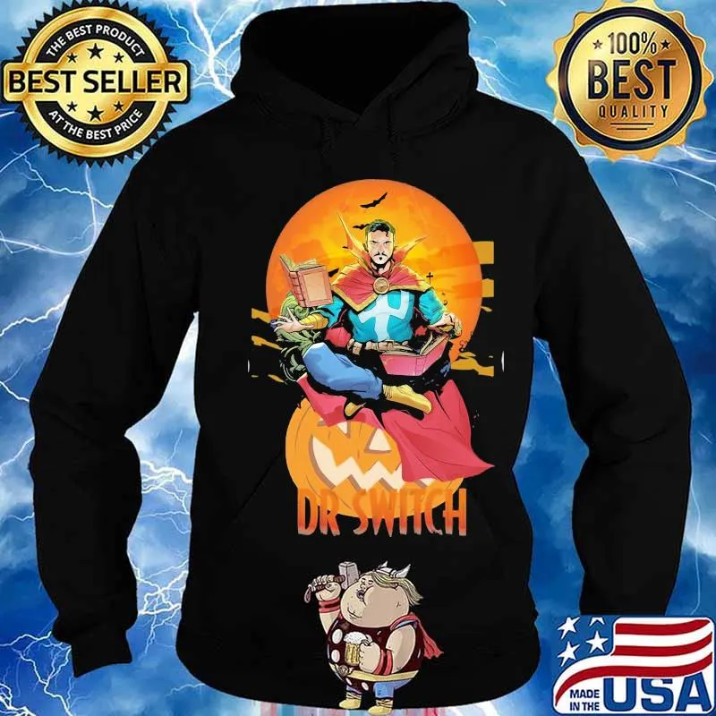 Dr switch heroes pumpkin happy halloween s Hoodie