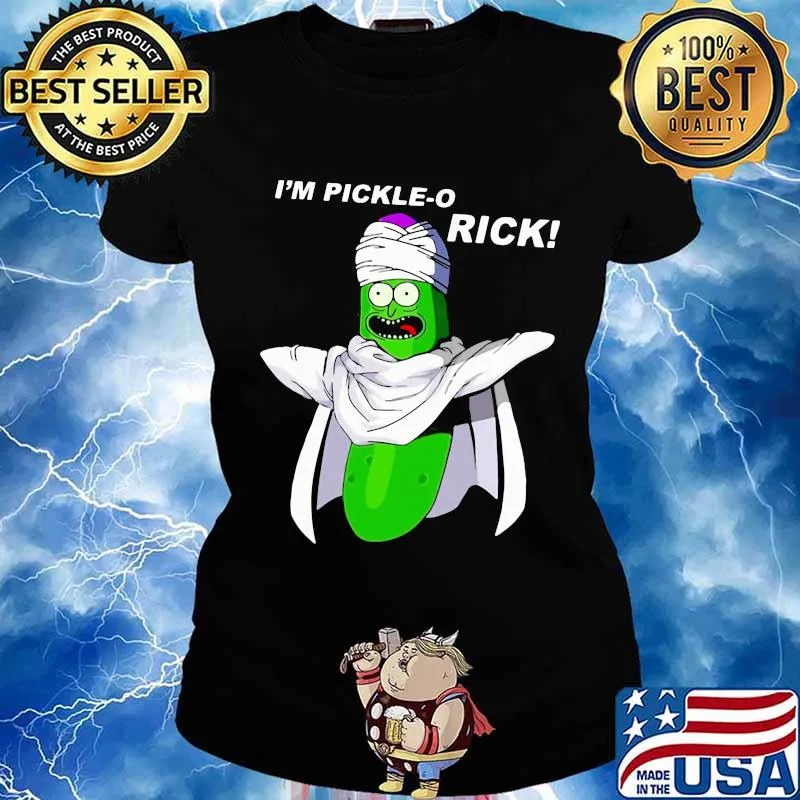 Dragon ball 7 i'm pickle-o rick cucumber s Ladies tee
