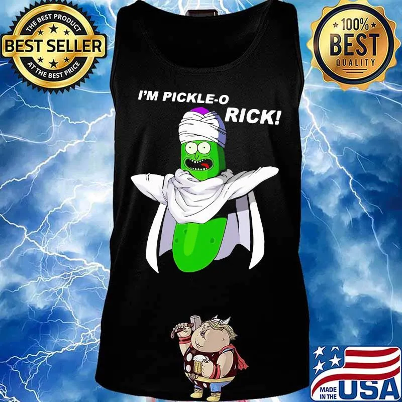 Dragon ball 7 i'm pickle-o rick cucumber s Tank top