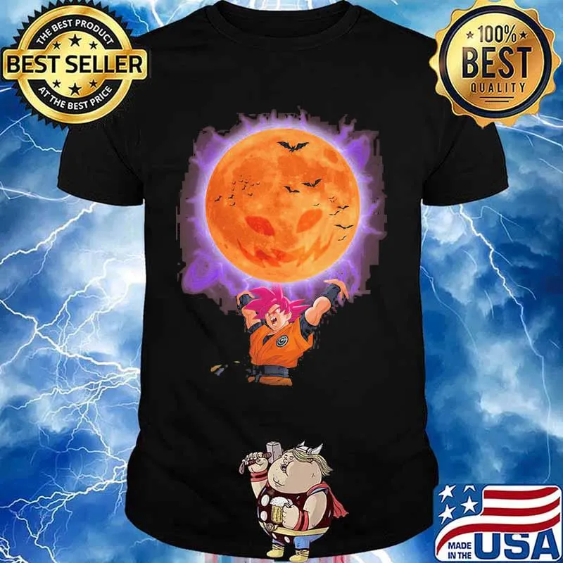 Dragon ball 7 songoku happy halloween shirt