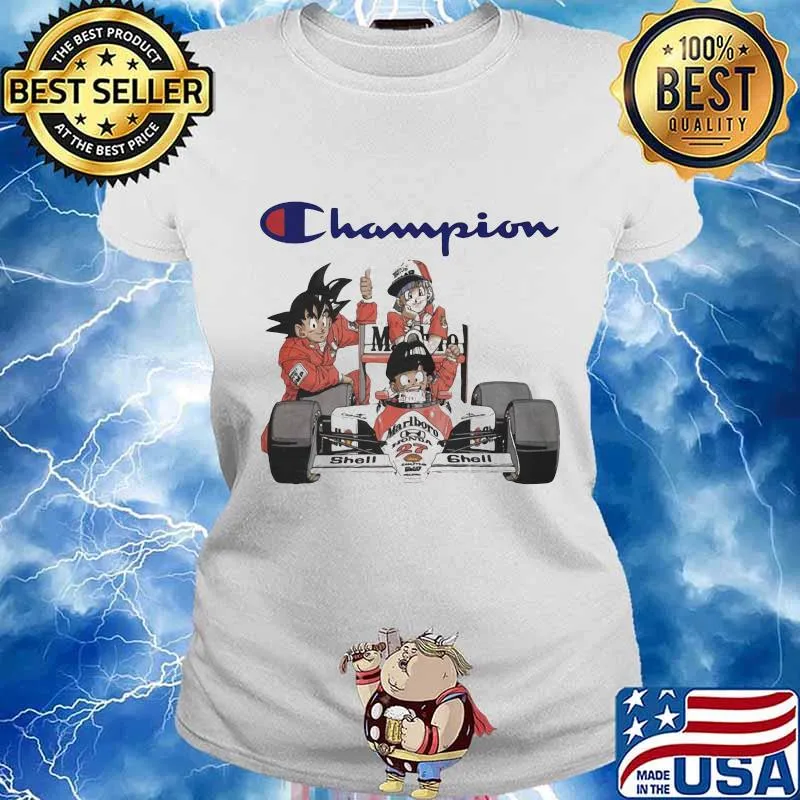 Dragon ball champion official s Ladies tee