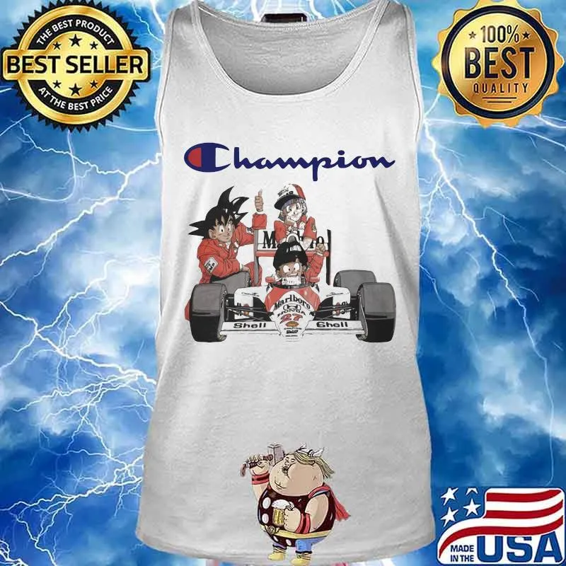 Dragon ball champion official s Tank top