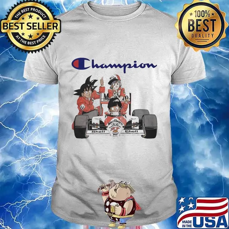 Dragon ball champion official shirt