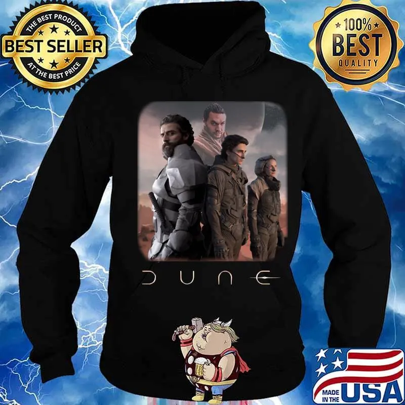 Dune movie characters poster s Hoodie