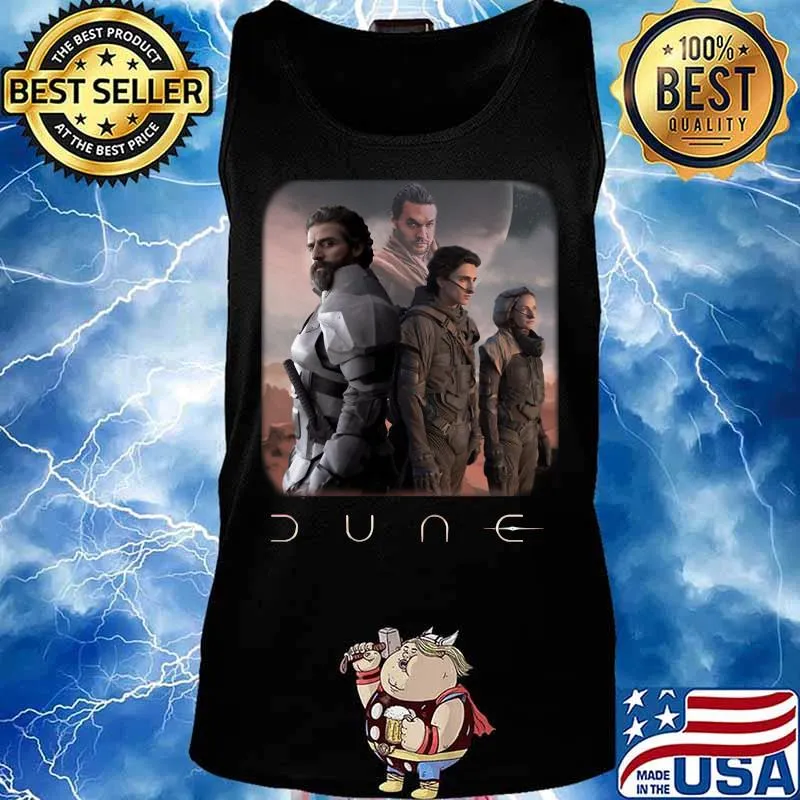 Dune movie characters poster s Tank top