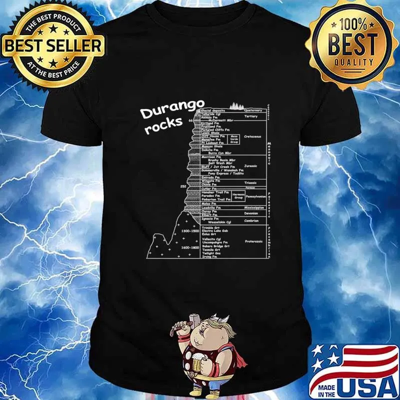 Durango Rocks! Geology. Premium T-Shirt