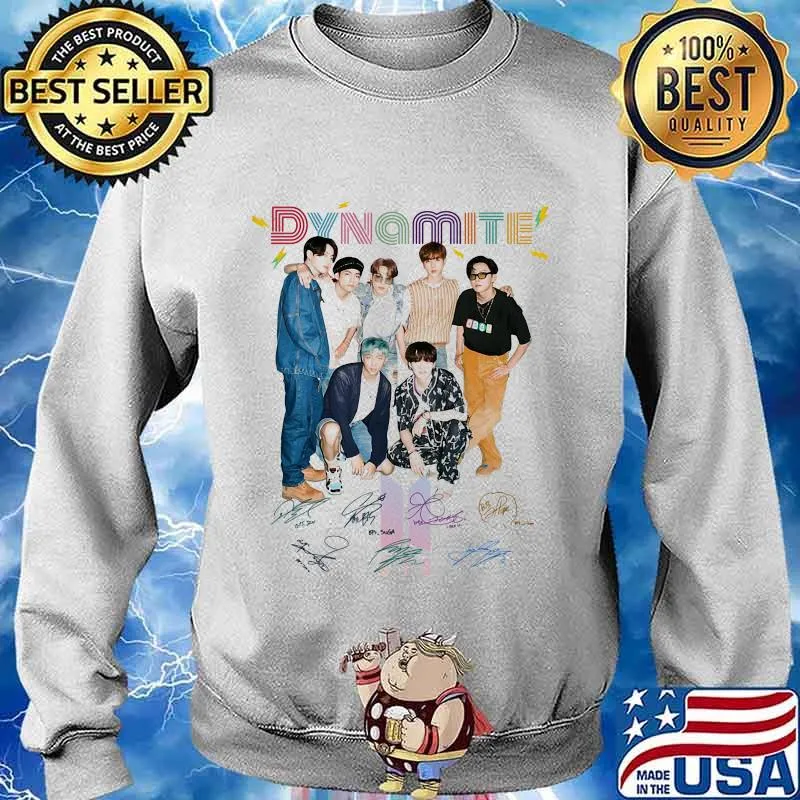 Dynamite bts band members signatures s Sweater