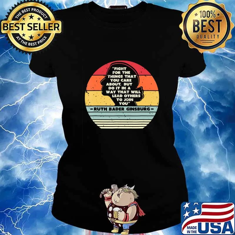 Feminist RBG Notorious RBG Ruth Bader Ginsburg T-Shirt Ladies tee
