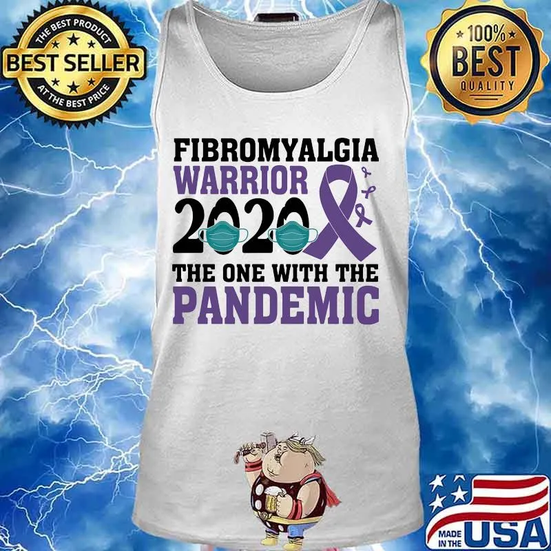 Fibromyalgia warrior 2020 the one with the pandemic mask covid 19 s Tank top