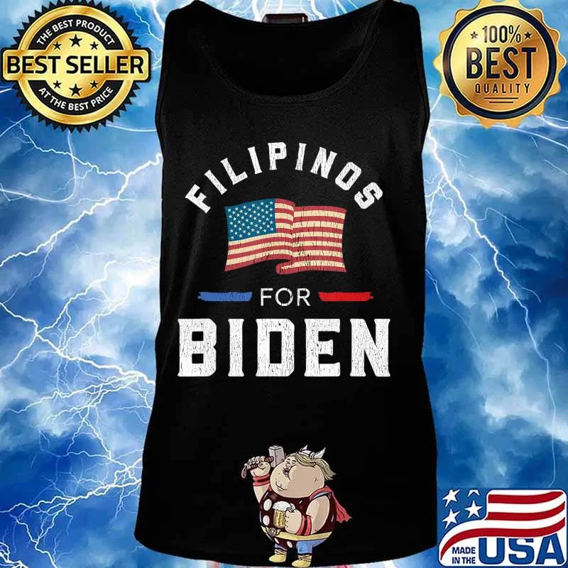 Filipinos For Joe Biden 2020 T-Shirt Tank top