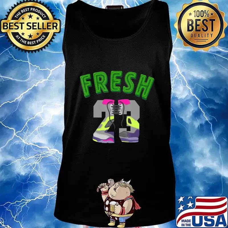 Fresh 23 made to match Jordan 5 Bel_Air Retro T-Shirt Tank top