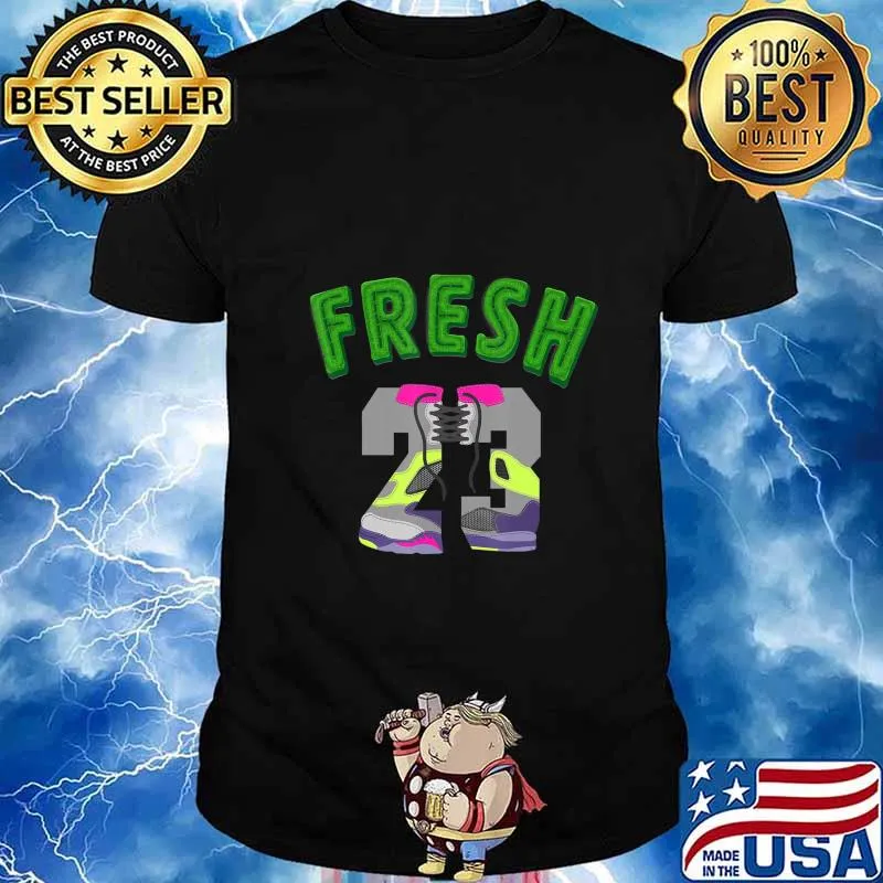 Fresh 23 made to match Jordan 5 Bel_Air Retro T-Shirt
