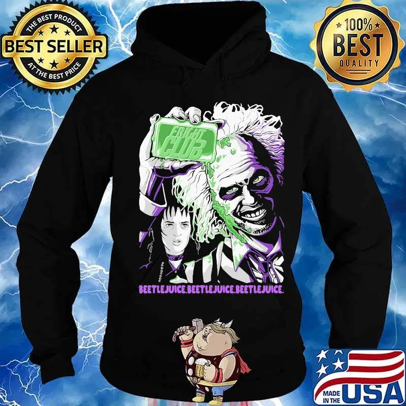 fright club beetlejuice beetlejuice beetlejuice halloween s Hoodie