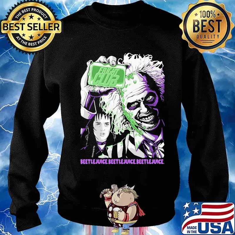 fright club beetlejuice beetlejuice beetlejuice halloween s Sweater