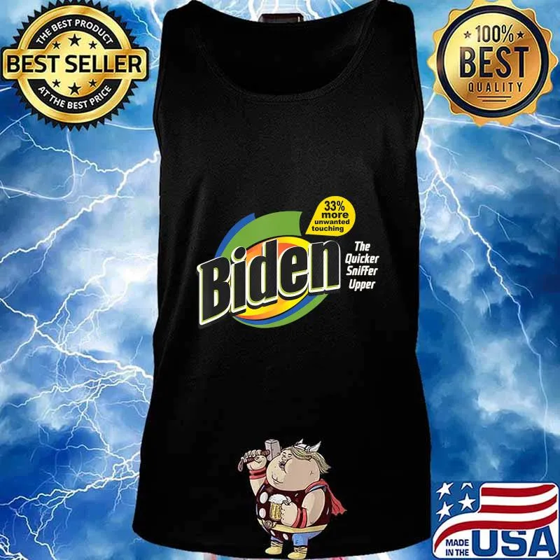 Funny Anti Joe Biden 2020 Creepy Joe Design Sniffer T-Shirt Tank top