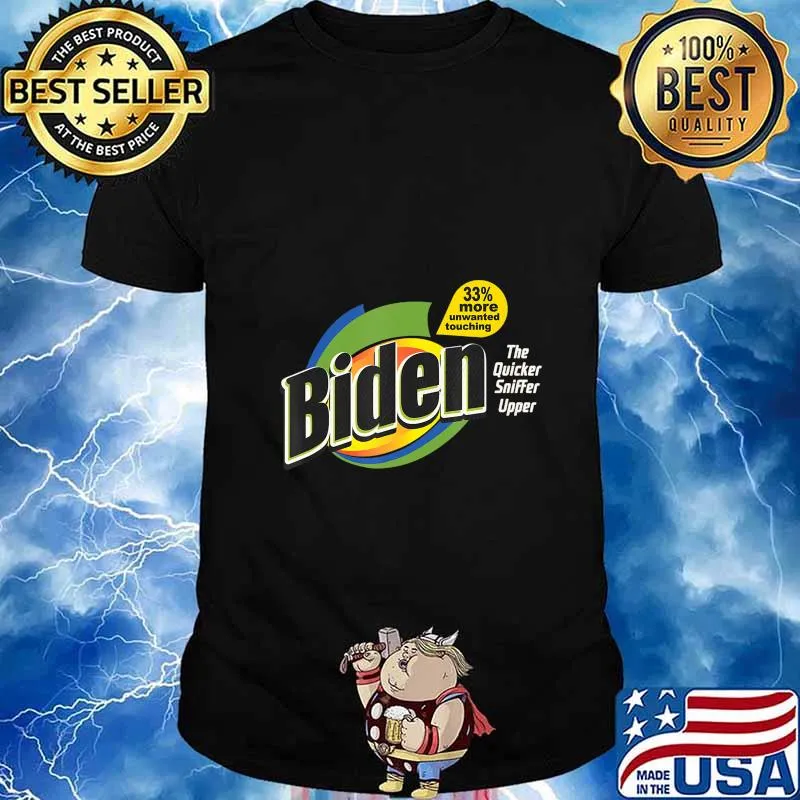 Funny Anti Joe Biden 2020 Creepy Joe Design Sniffer T-Shirt