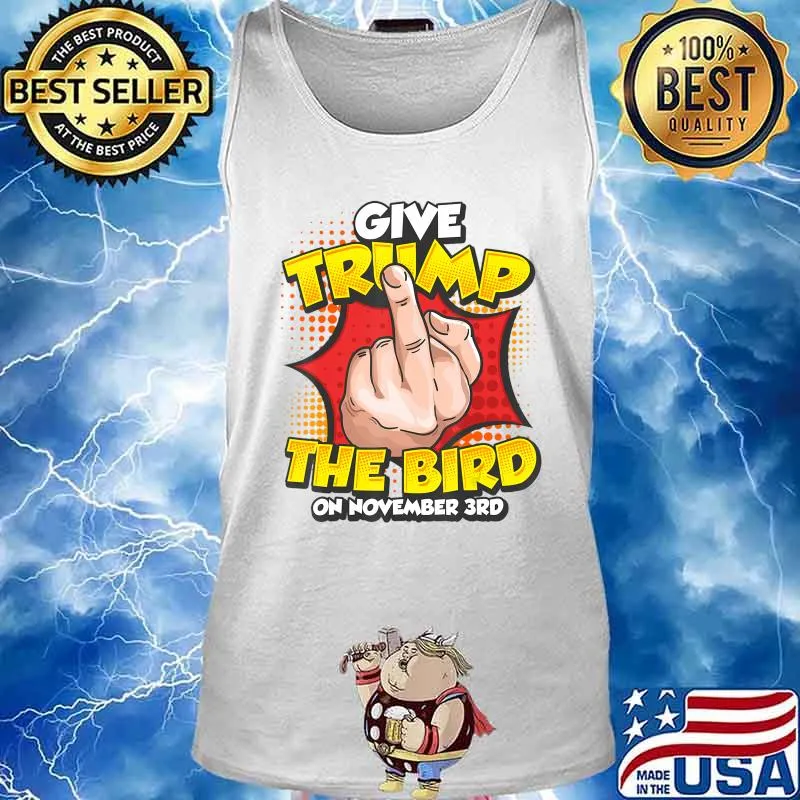 Funny Anti Trump Vote Political Dump Trump November 3rd T-Shirt Tank top