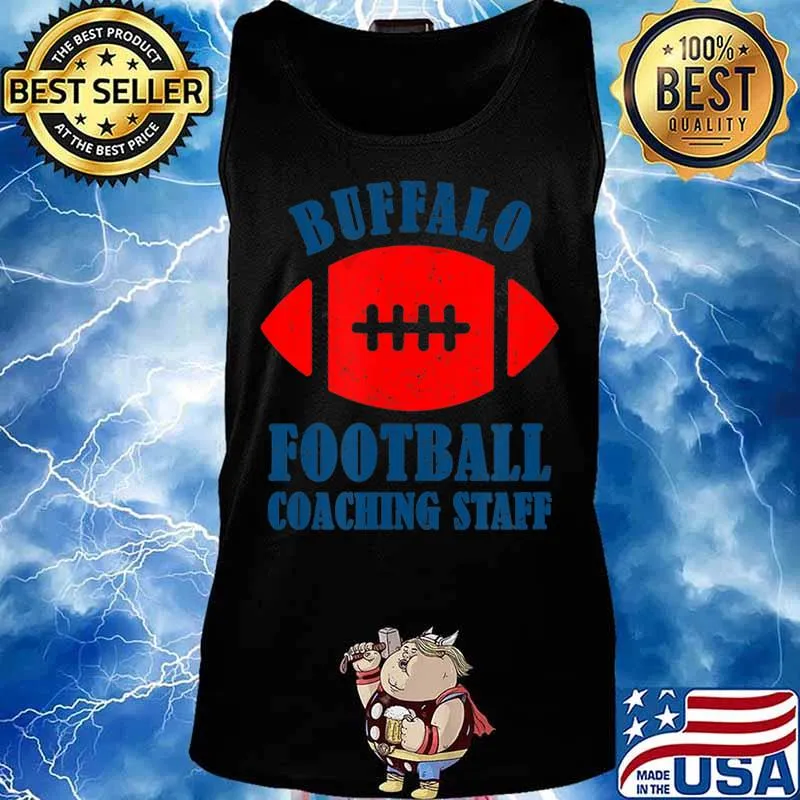 Funny Buffalo Football Coaching Staff Armchair Quarterback T-Shirt Tank top