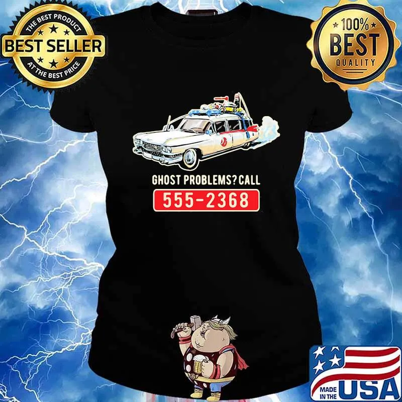 Ghost problems call 555 2368 s Ladies tee