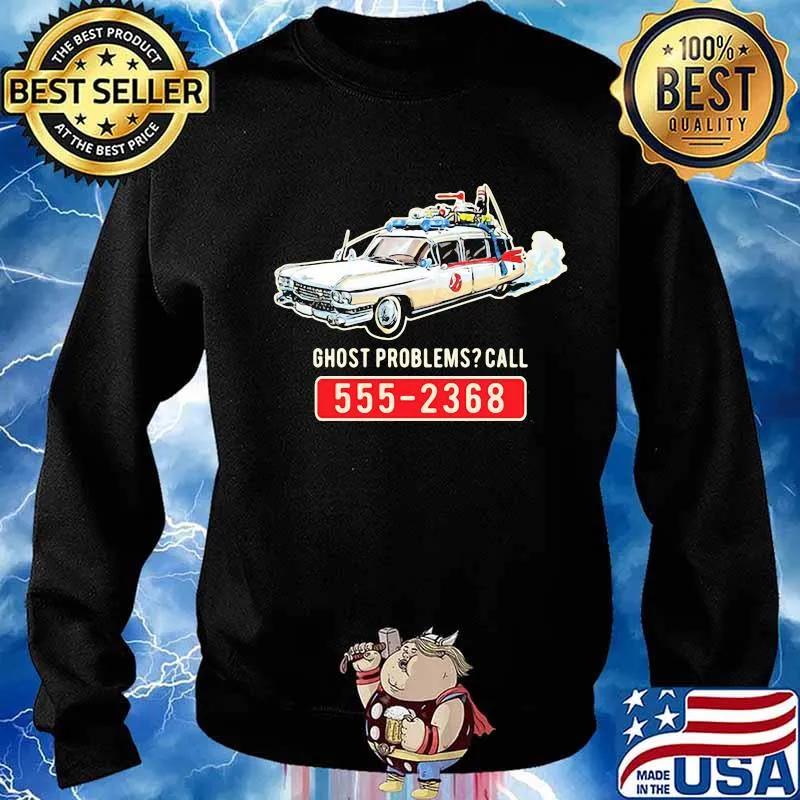Ghost problems call 555 2368 s Sweater