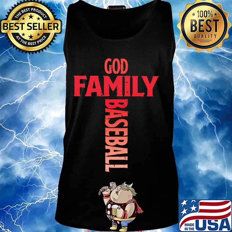 God Family Baseball Classic Shirt Tank top
