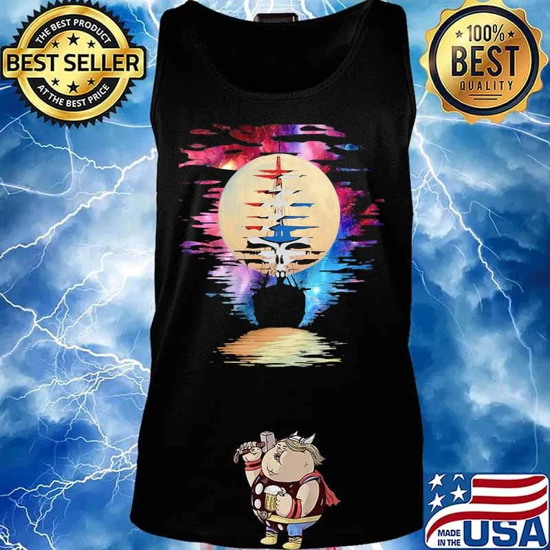 Grateful dead band logo boat s Tank top