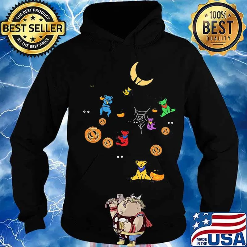 Grateful dead bears happy halloween s Hoodie