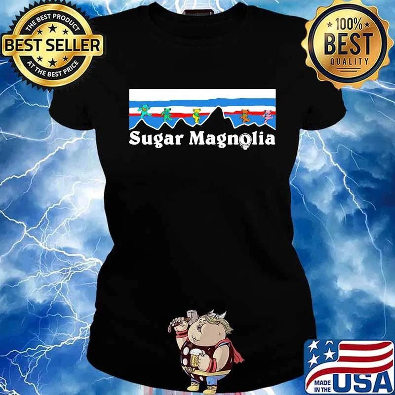 Grateful dead bears sugar magnolia s Ladies tee