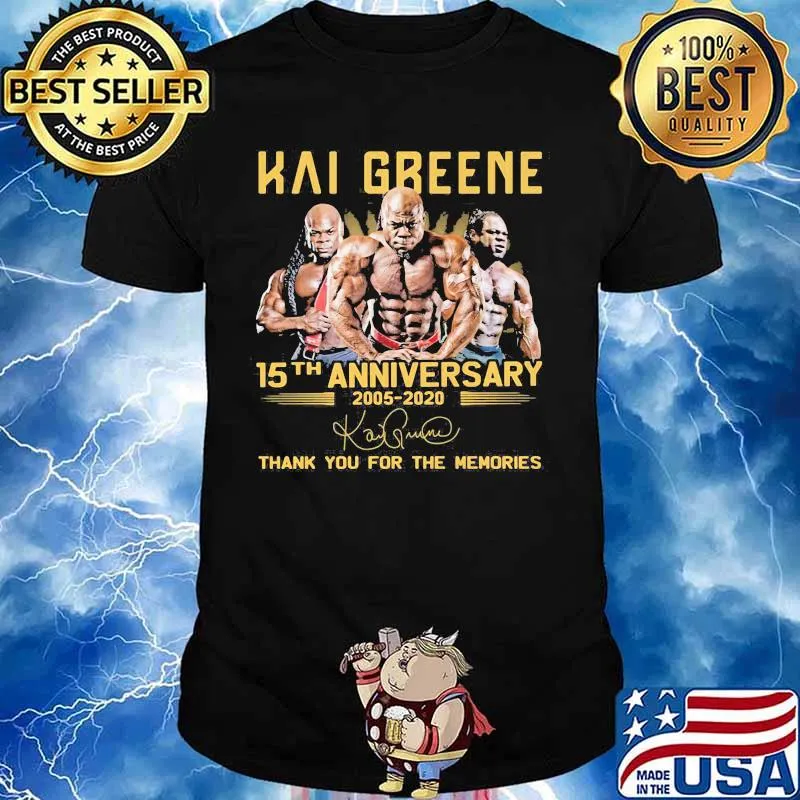 Hai greene 15th anniversary 2005 2020 thank for the memories signatures shirt
