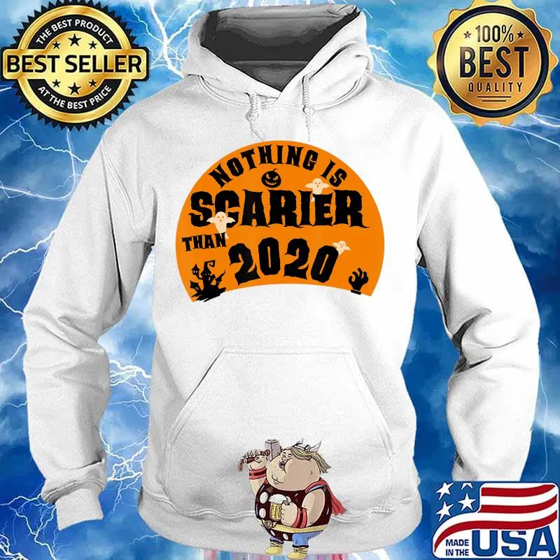 Halloween 2020 Scary Ghost Costume Funny Saying T-Shirt Hoodie